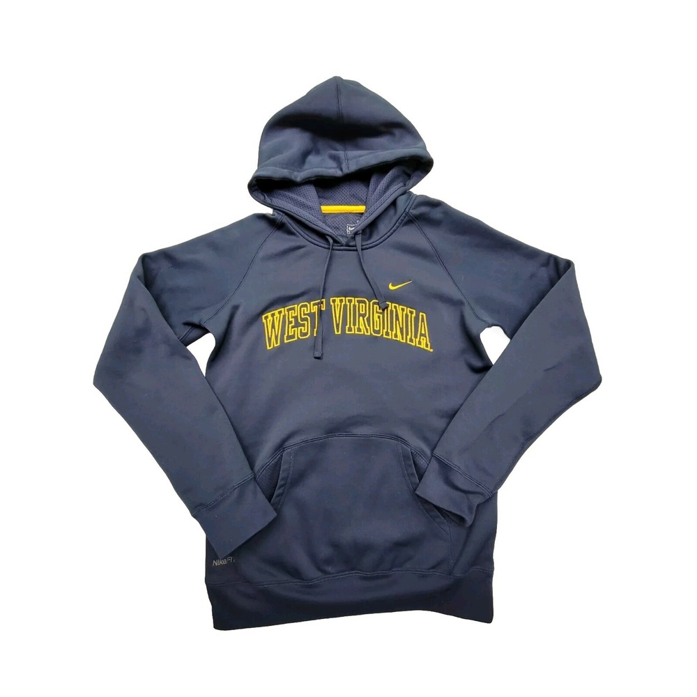 Nike Team Hoodie West Virginia Dri Fit Size Small
